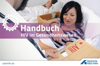 Cover Boschüre Handbuch HIV im Gesundheitswesen