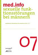 Weisser Hintergrund mit Titelaufschrift "med.info 07 - Sexuelle Funktionsstörungen bei Männern"