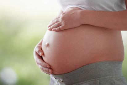 Nahaufnahme Schwangerschaftsbauch