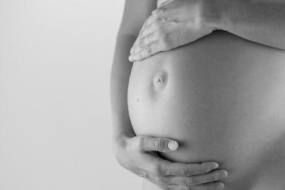 Nahaufnahme Schwangerschaftsbauch