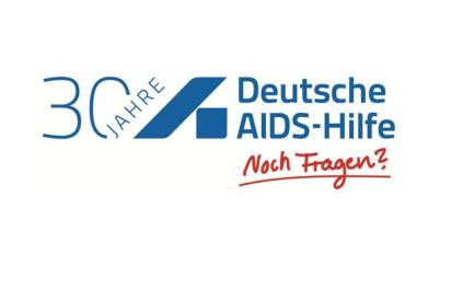 Logo: 30 Jahre Deutsche AIDS-Hilfe - Noch Fragen?