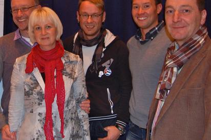 Gruppenbild des neuen Vorstands