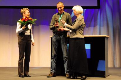 Preisübergabe an Peter Lechl