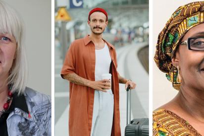 Sylvia Urban, Ahmed und Winnie Biyanyima